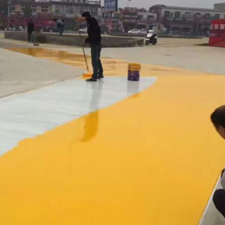 磐石彩色路面喷涂翻新的使用寿命多长